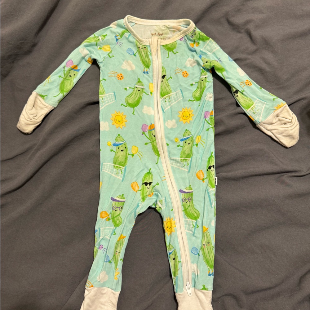 Little Sleepies PickleBall Footies One Piece